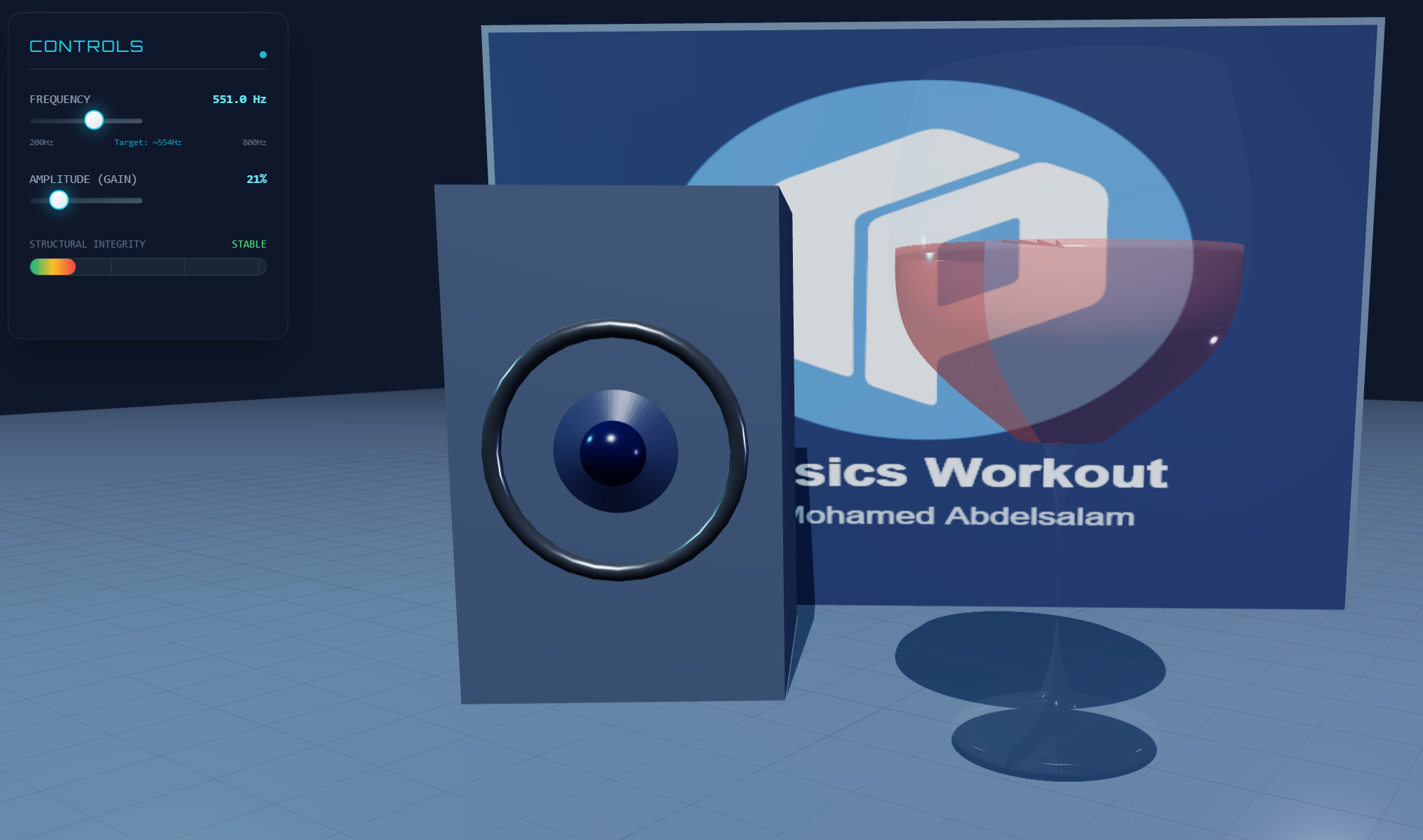 Acoustic Resonance simulation