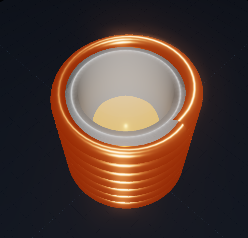 Induction Furnace simulation