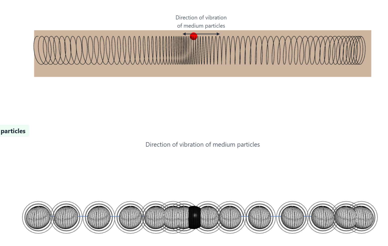 Logitudinal Wave simulation