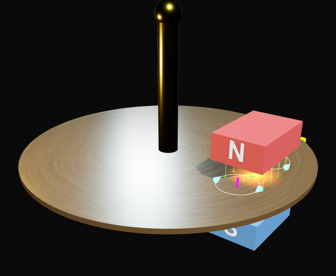 Magnetic Brake simulation
