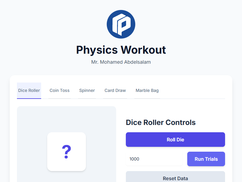 Probability Simulator simulation
